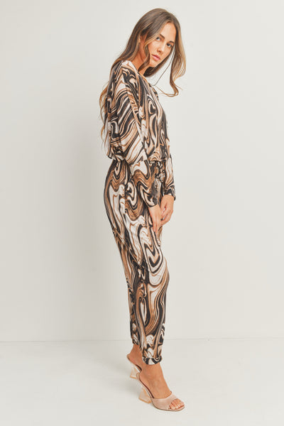 Marblized Jumpsuit