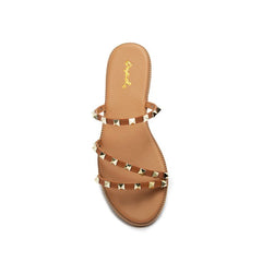 Alexandra Studded Sandals - Two Colors