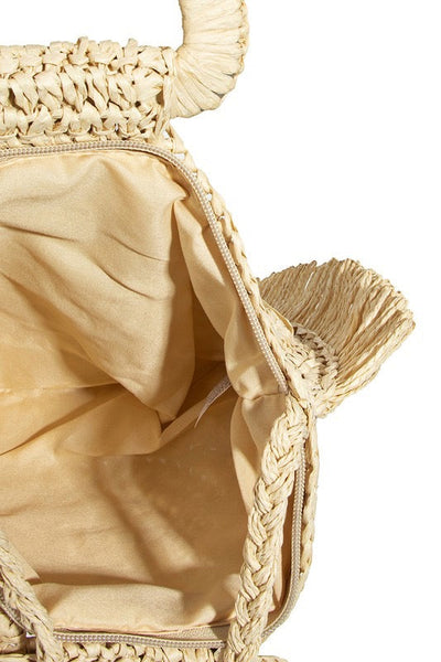 Edith Straw Bag