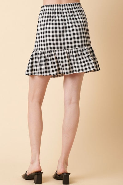 Just Checky Skirt - 2 Colors
