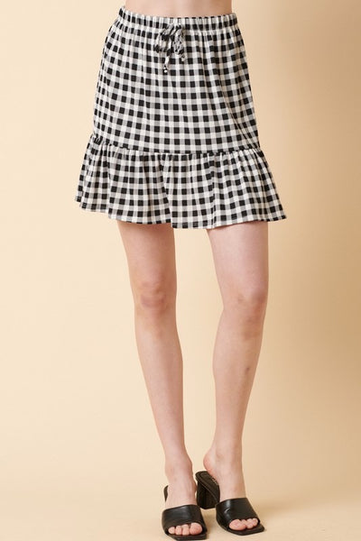 Just Checky Skirt - 2 Colors