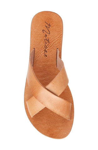 Matisse | Cuba Cross Sandal | Naked Leather