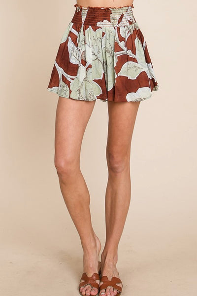 Justine Floral Shorts
