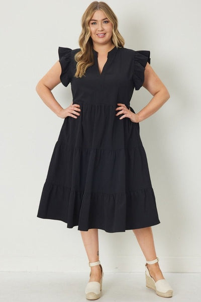 Spring Luncheon Dress- 4 Colors