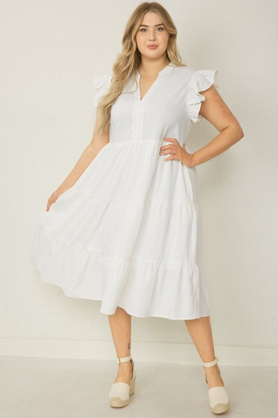 Spring Luncheon Dress- 4 Colors