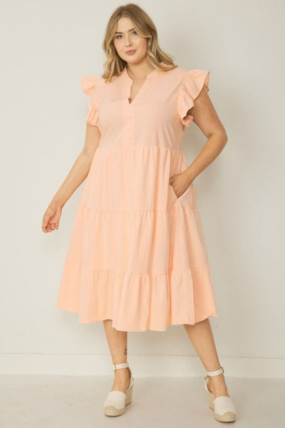 Spring Luncheon Dress- 4 Colors