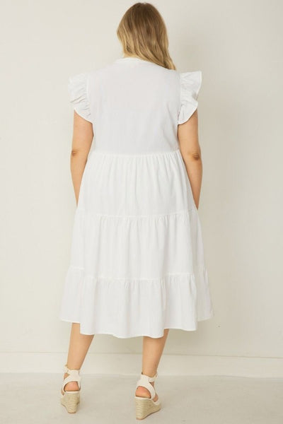 Spring Luncheon Dress- 4 Colors