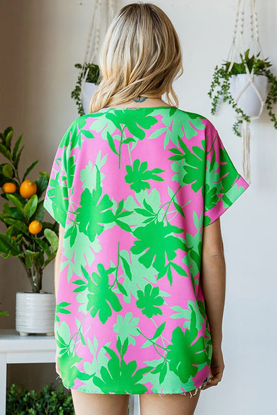 Lilly Leaf Top - 2 Colors