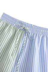 Savannah Striped Shorts Set