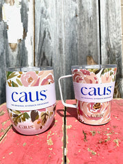 Caus Drinkware- Coming Up Roses