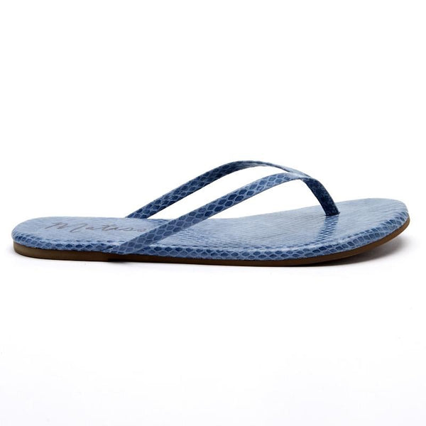 Matisse Malibu Blue Snake Sandal