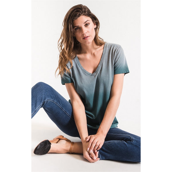 Z Supply Ombre V-Neck Tee