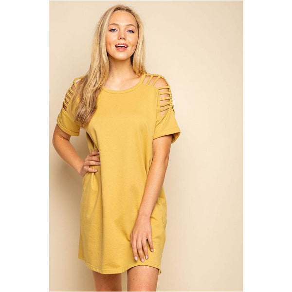 Back Avenue Terry Dress
