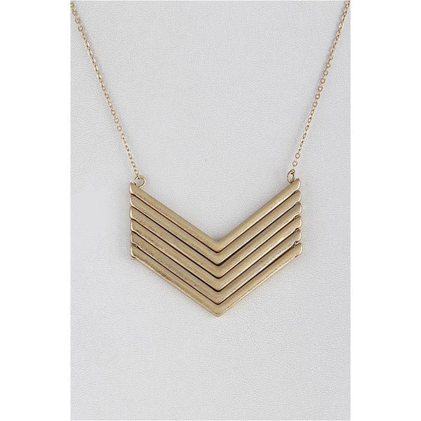 Arrow Chevron Necklace