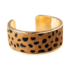 Monroe Cheetah Cuff Bracelet