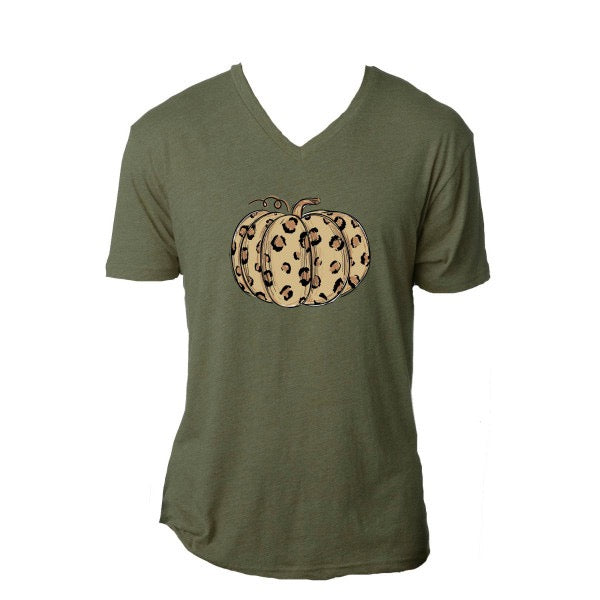 Jane Marie Leopard Pumpkin T-shirt