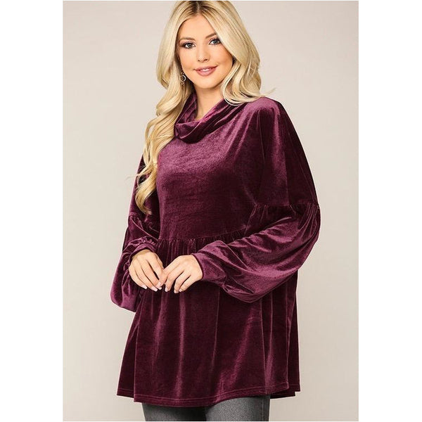 Dazzle In Velvet Top