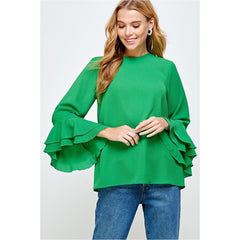 Ruffles and Pearls Blouse