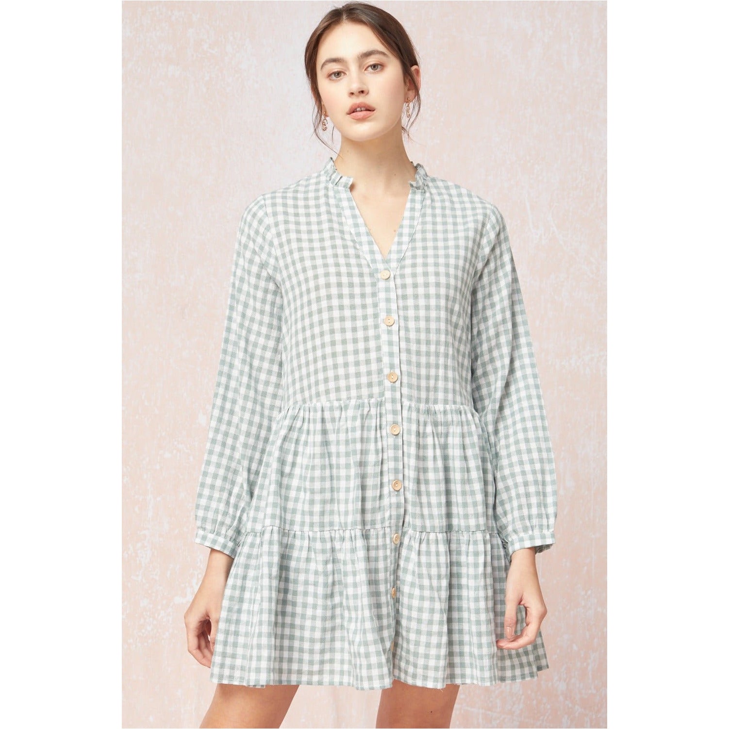 The Ginger Tree Dress Medium / Sage The Ginger Tree Dress Medium / Sage