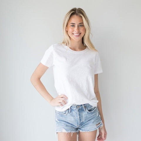 Rounded Neck T-Shirt