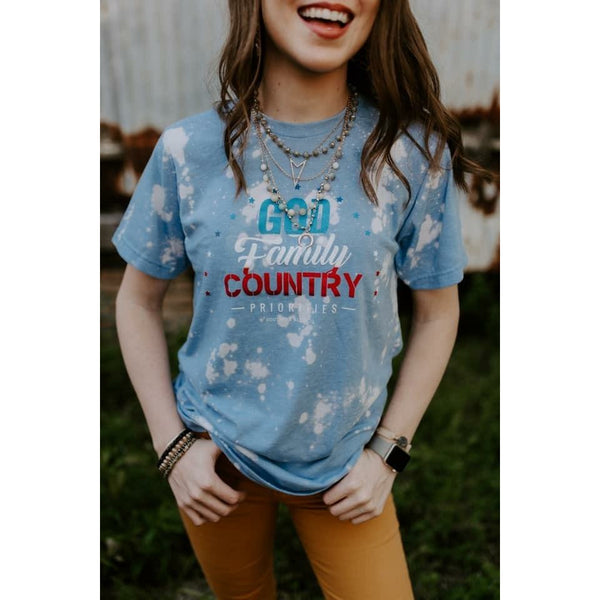 God Family Country T-Shirt
