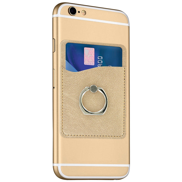 Card Cling Metallic Cardholder