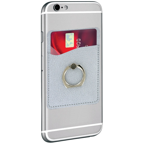 Card Cling Metallic Cardholder