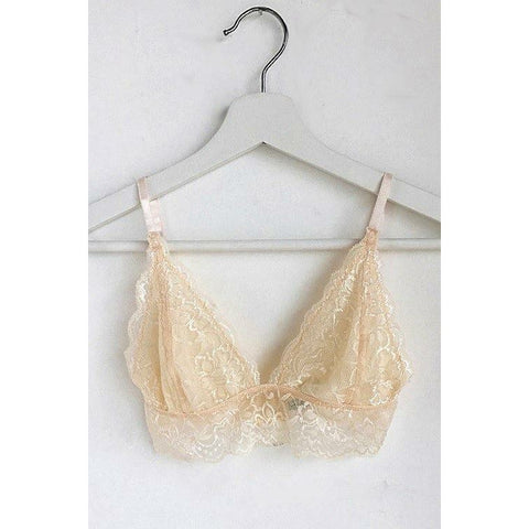 Lace Bralette with Pads