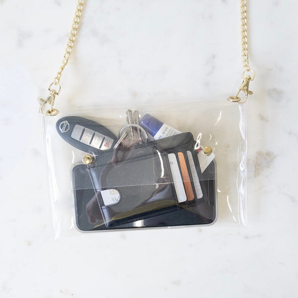 Clear Crossbody Envelope Purse