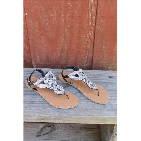 Athena Sandal - A Little Bird Boutique
