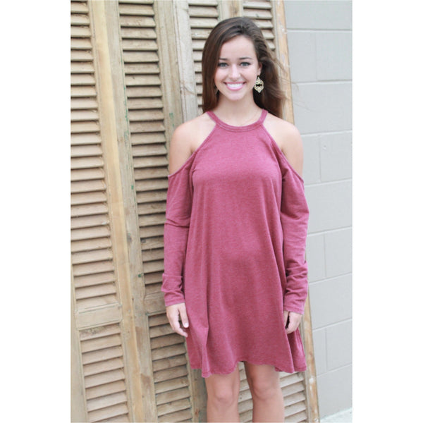 Z Supply Cold Shoulder Dress