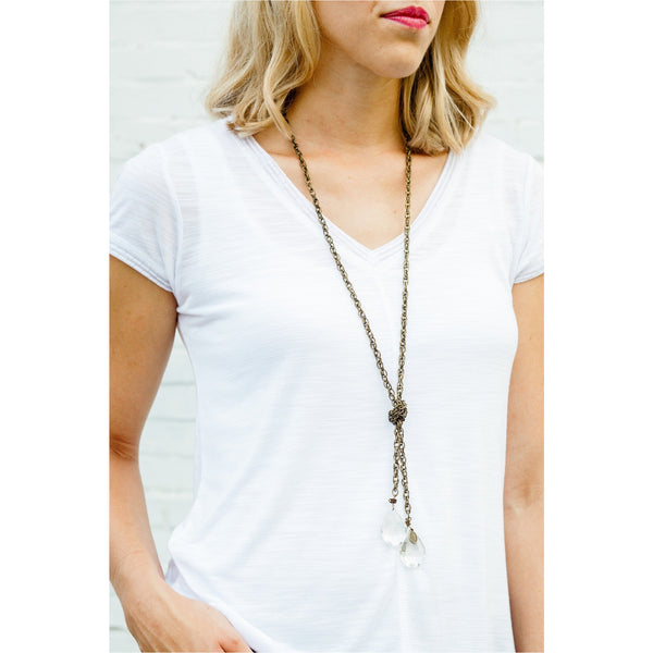 Lucy Inspired Clara Lariat Necklace