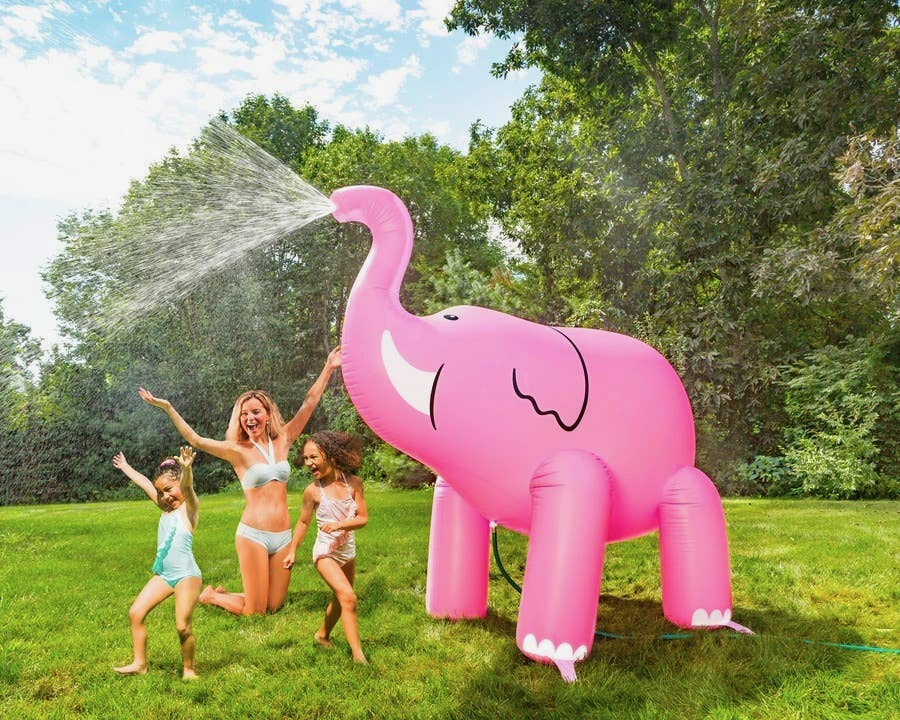 Big Pink Elephant Sprinkler