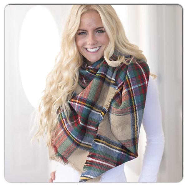 Blanket Scarves - A Little Bird Boutique
 - 1