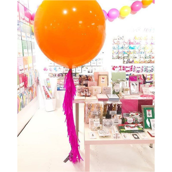 Frilly Balloon Tassel