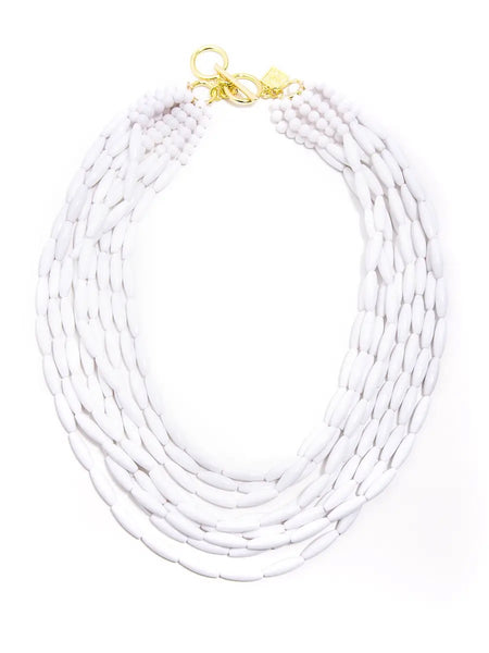 Charleston Rice Bead Necklace - 2 Colors