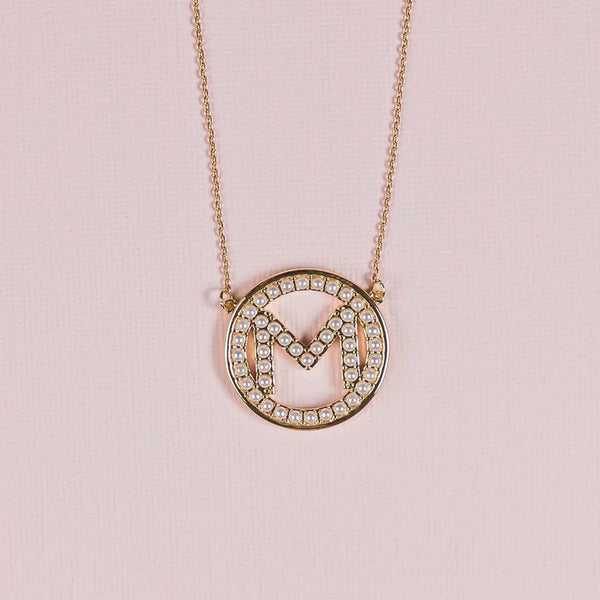 Michelle McDowell Lucy Initial Necklace