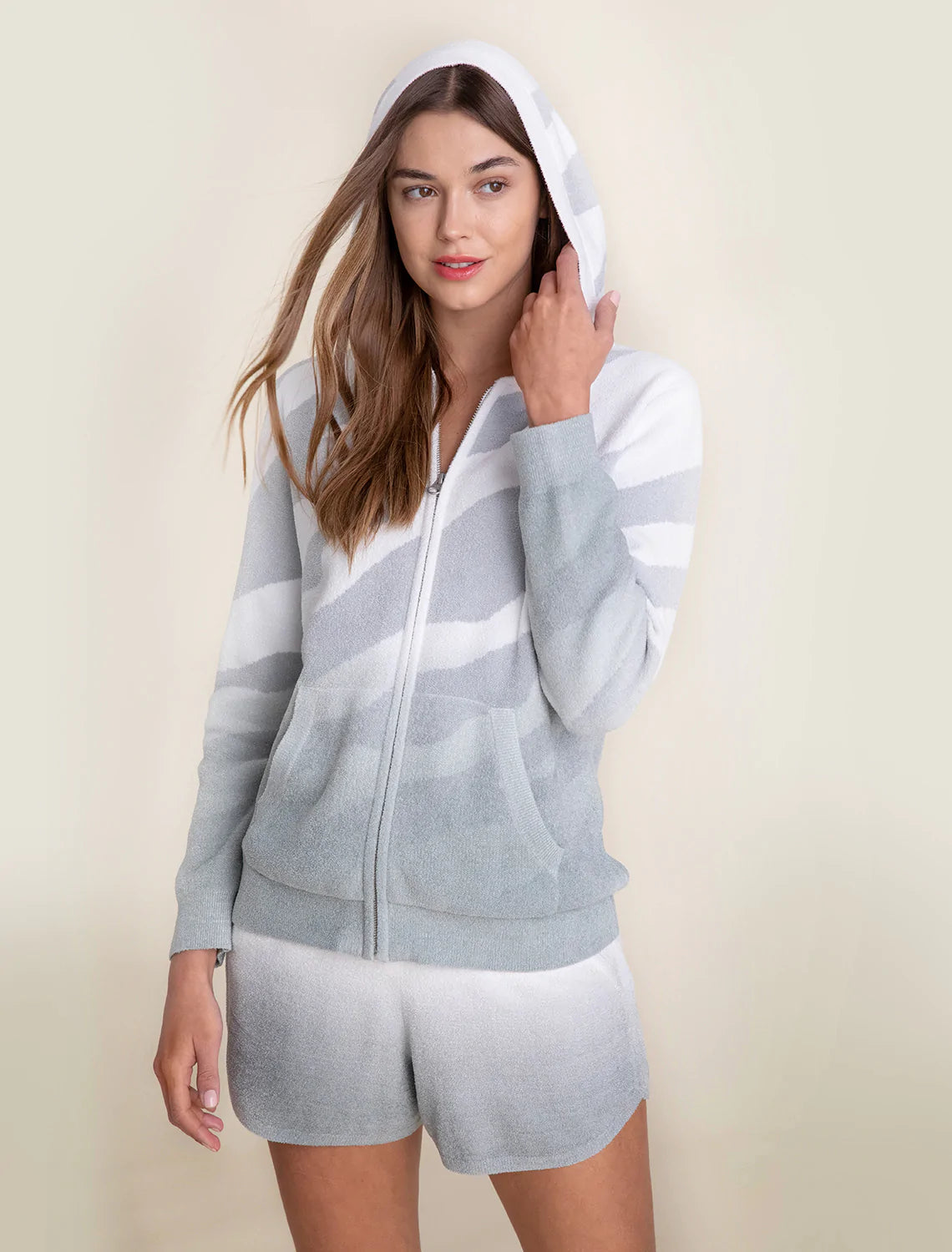 Barefoot dreams 2024 zip up hoodie