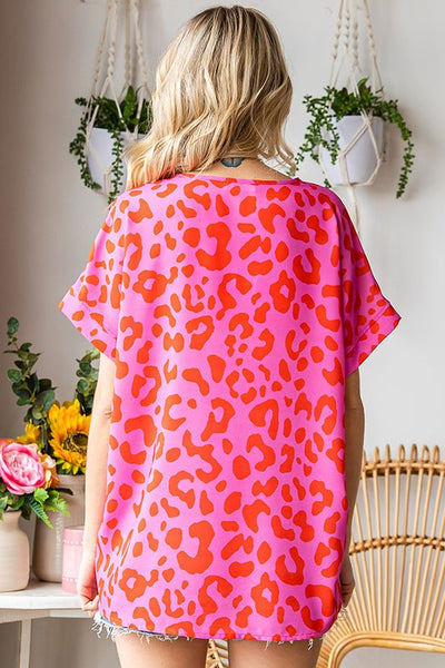 Neon Leopard Top-2 Colors