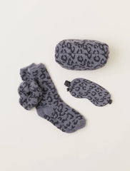 Barefoot Dreams Barefoot in the Wild™ Eye Mask, Scrunchie and Sock Set-2 Colors