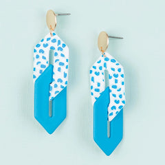 Michelle McDowell Blue Wild Thing Brinn Earrings