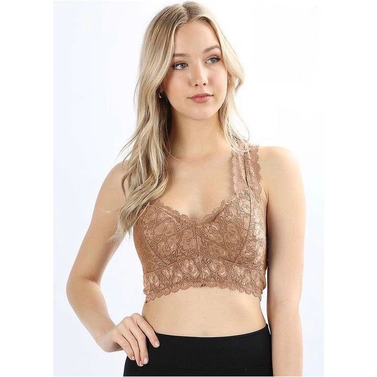 Padded Lace Bralette – A Little Bird Boutique