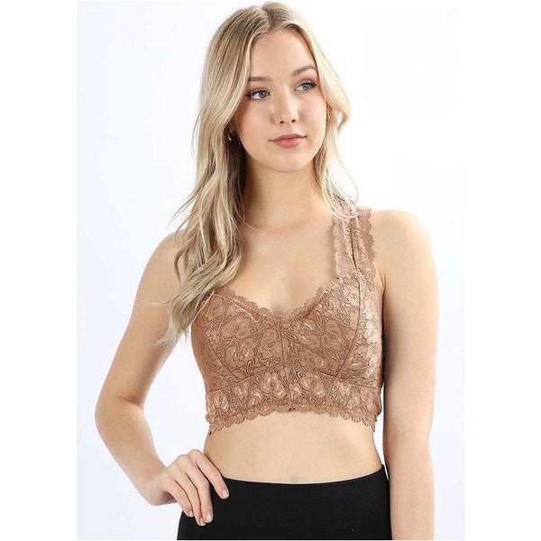 Lace Bralette with Pads