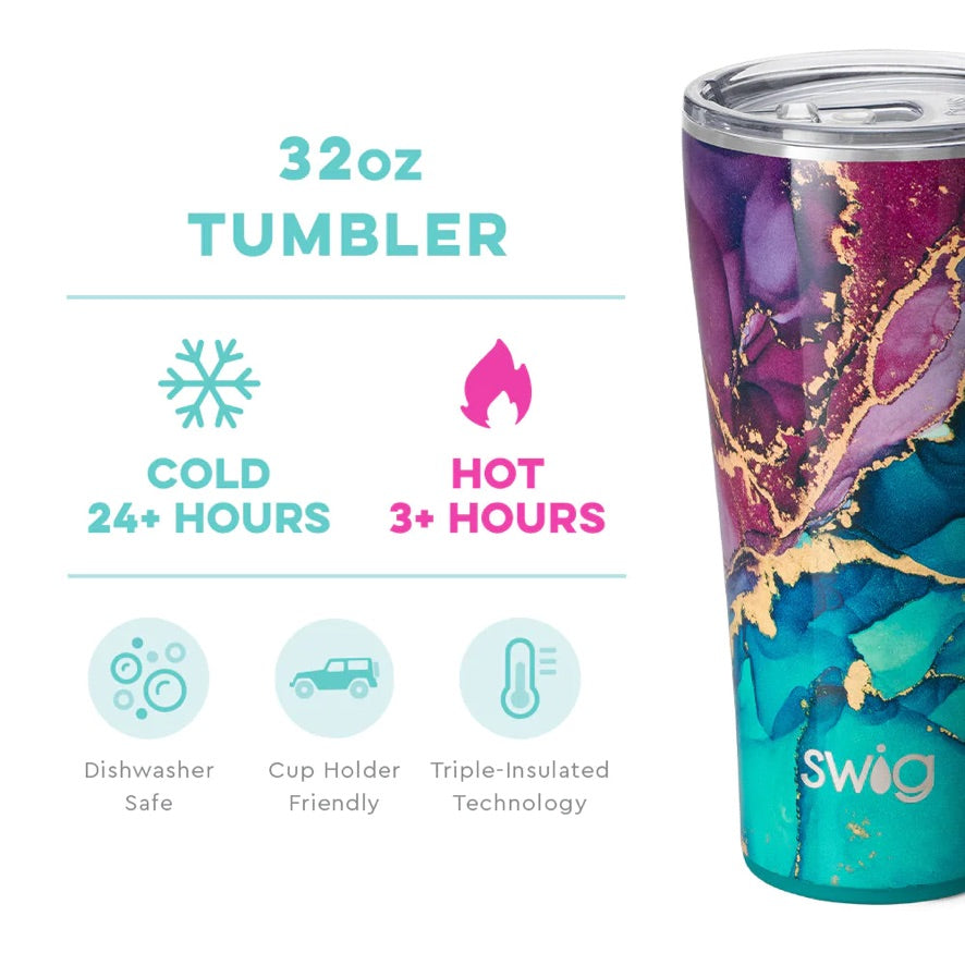 Swig 32 oz Tumbler Gemstone