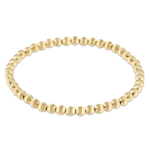 Enewton Dignity Gold Bead Bracelet-6mm