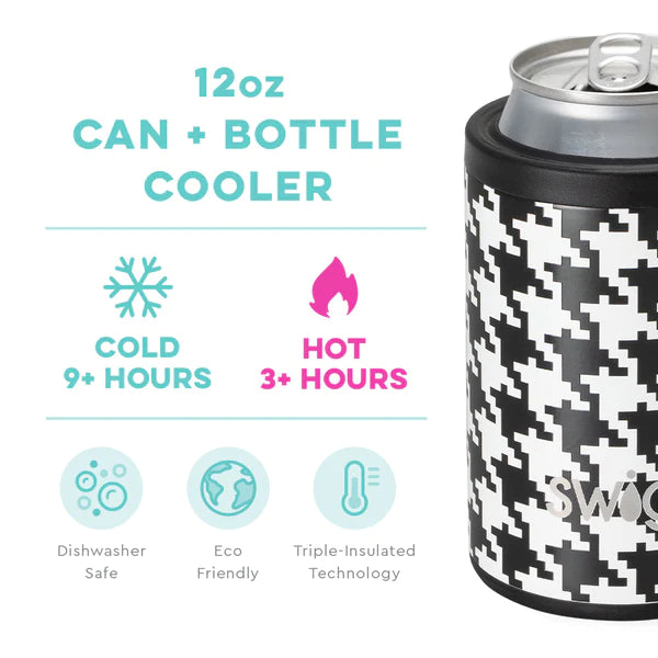 Swig Houndstooth Can + Bottle Cooler (12oz)