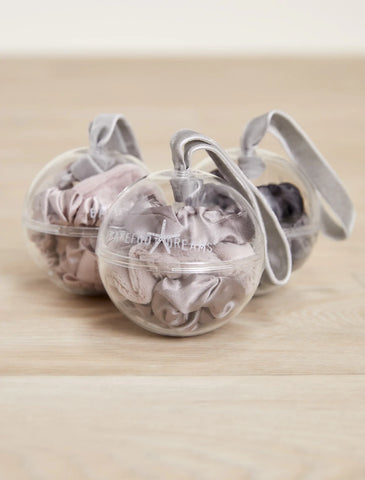 Barefoot Dreams LuxeChic and Silk Scrunchie Set-3 Colors