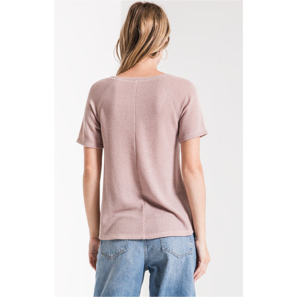 Z Supply The Breezy Rib Layering Tee