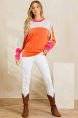 Donna Long Sleeve Top-2 Colors