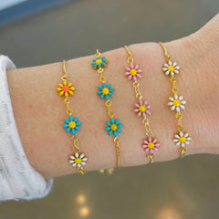 Daisy Slider Bracelets